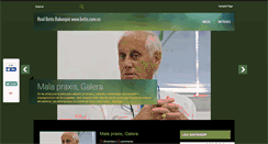 Desktop Screenshot of betis.com.es